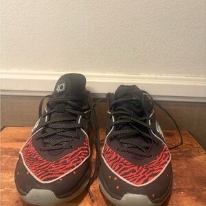 Nike Black and Red Athletic Shoes